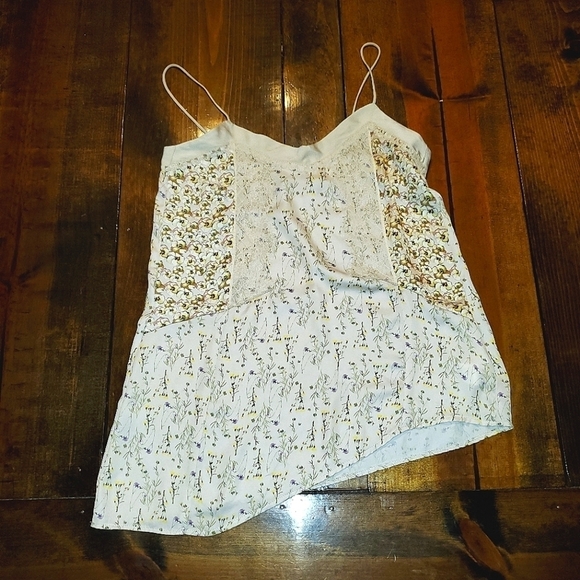 Small Spaghetti Strap Asymmetrical Tanktop Zara - Picture 1 of 12